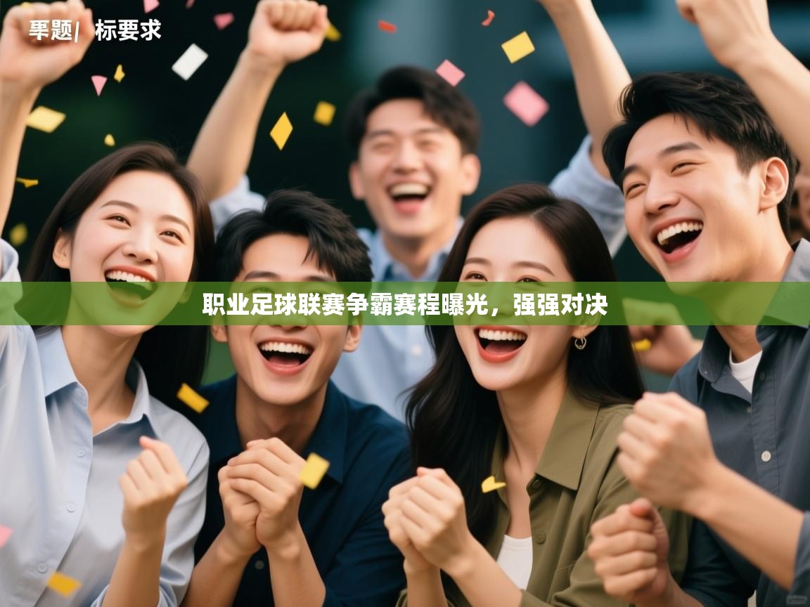 职业足球联赛争霸赛程曝光,强强对决 第1张