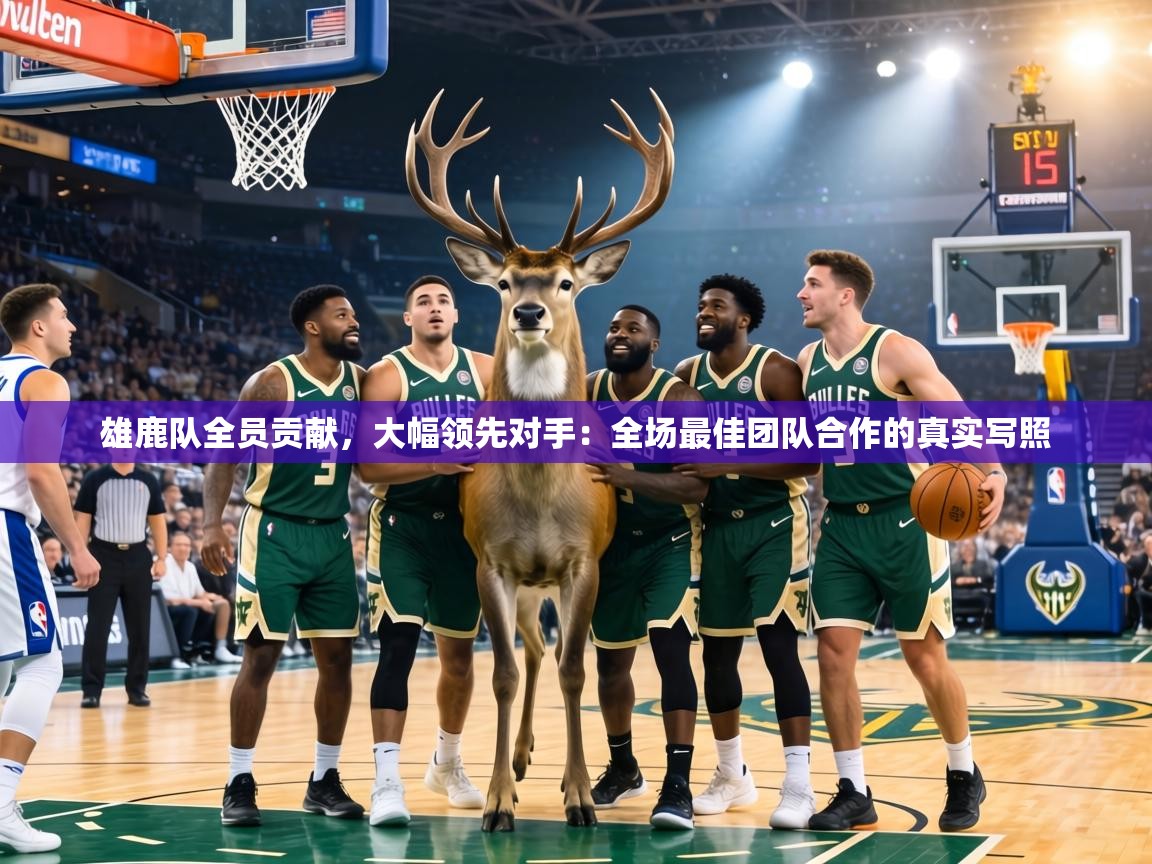 雄鹿队全员贡献，大幅领先对手：全场最佳团队合作的真实写照  第1张